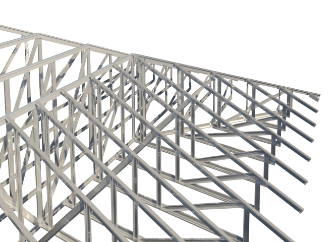 GTRUSS Lightweight Roof Truss System